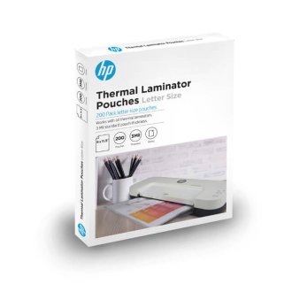 HP Pouches 200, letter size thermal laminating pouches